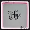 ibicci Hope stencil